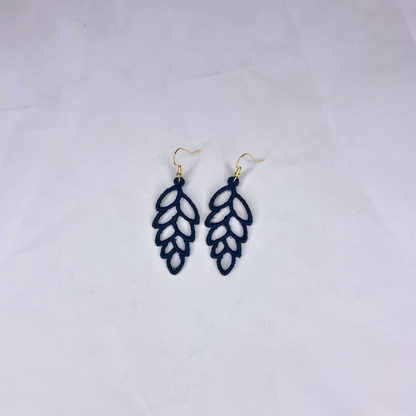 Fruit Embroidered Earrings