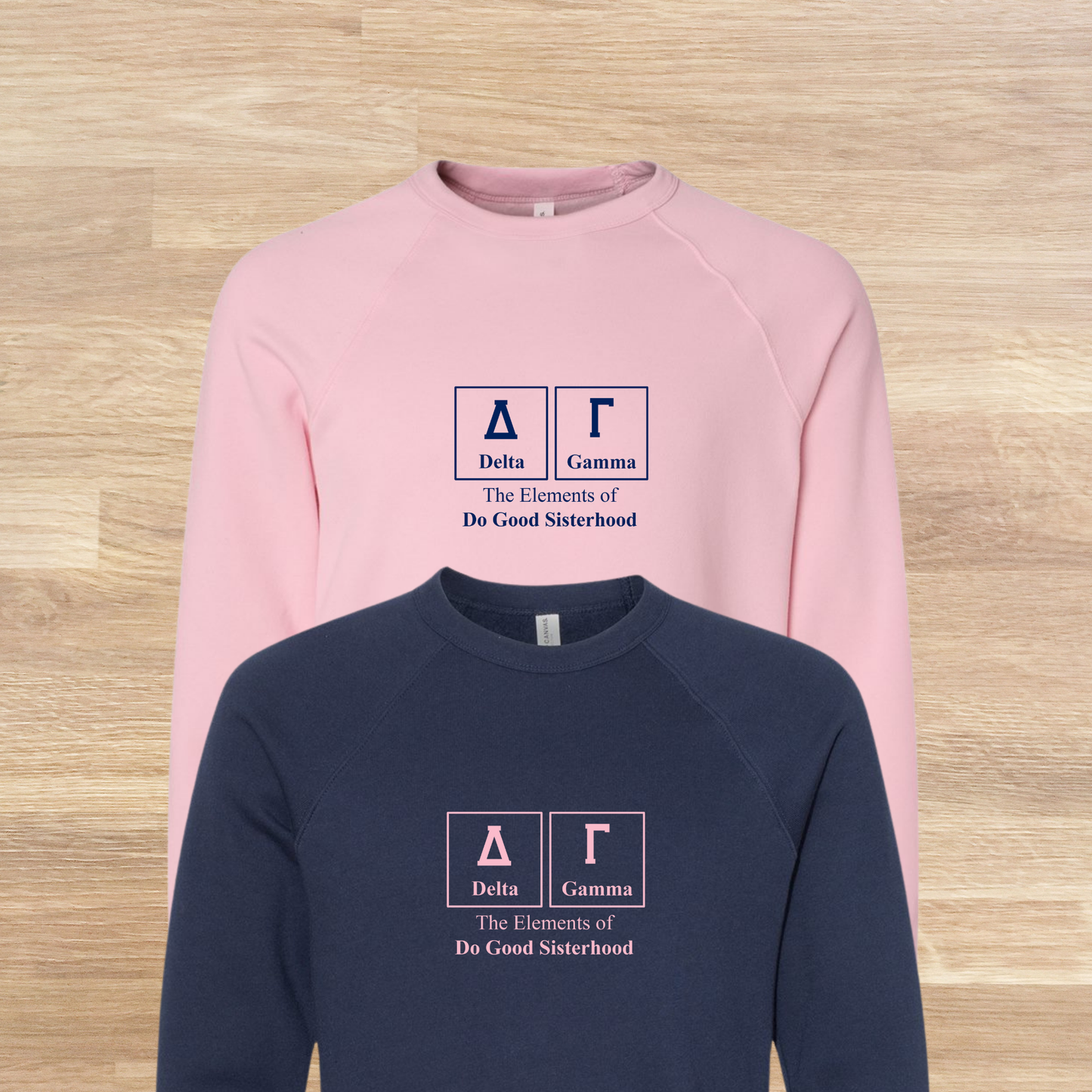 Delta Gamma Elements Table Sweatshirt