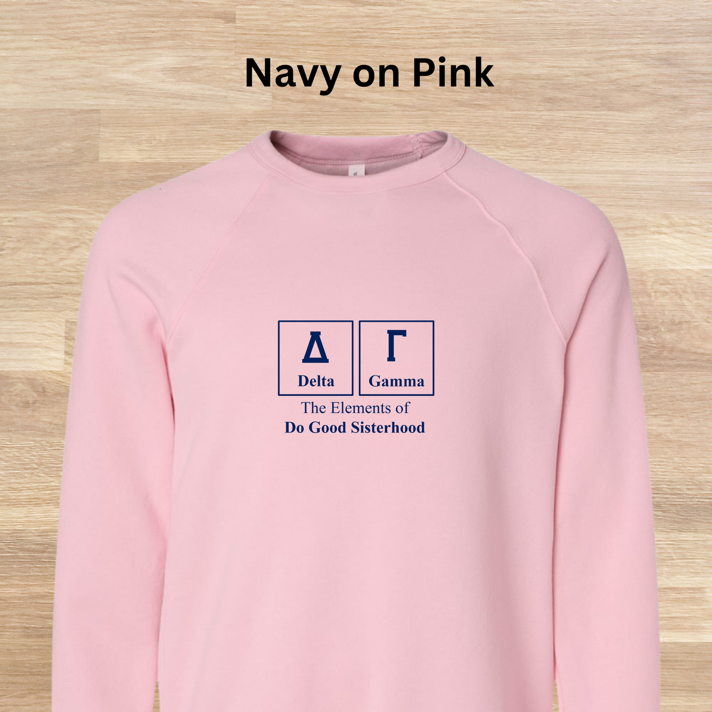 Delta Gamma Elements Table Sweatshirt