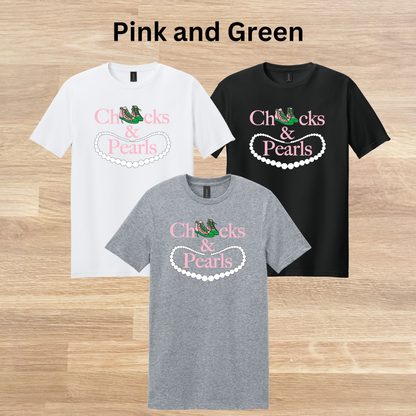 Chucks and Pearls T-Shirt