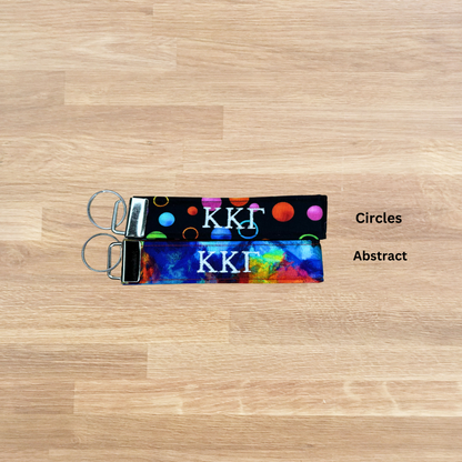 Kappa Kappa Gamma Embroidered Key fob