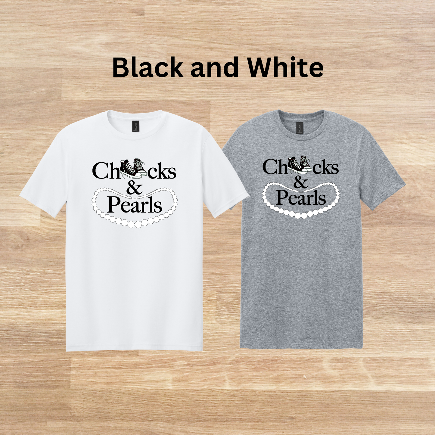 Chucks and Pearls T-Shirt