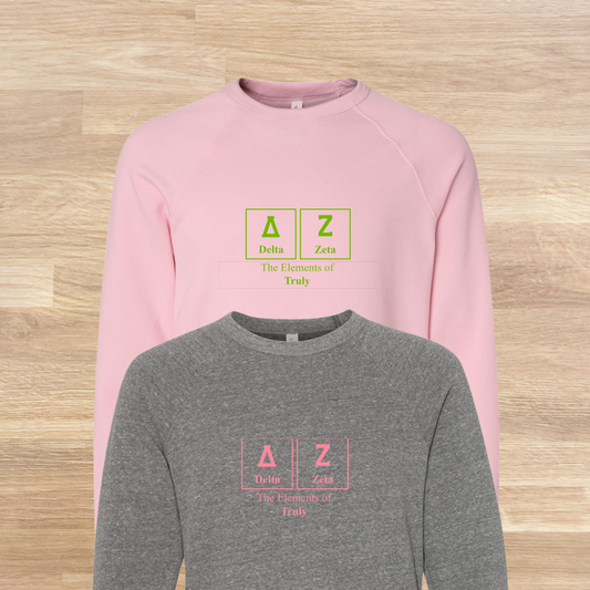 Delta Zeta Elements Table Sweatshirt