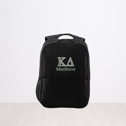 Kappa Delta Personalized Embroidered Backpack Bookbag