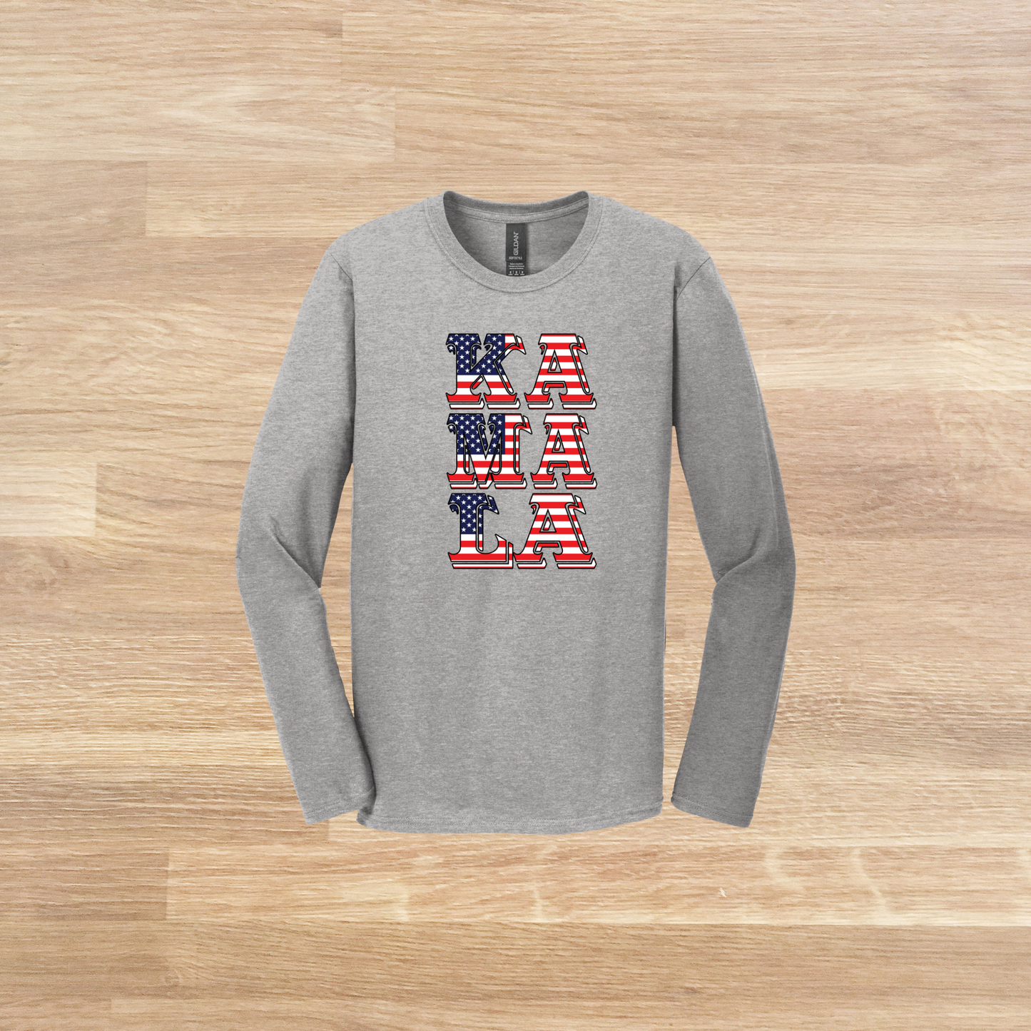 Kamala Flag Long Sleeve T-Shirt