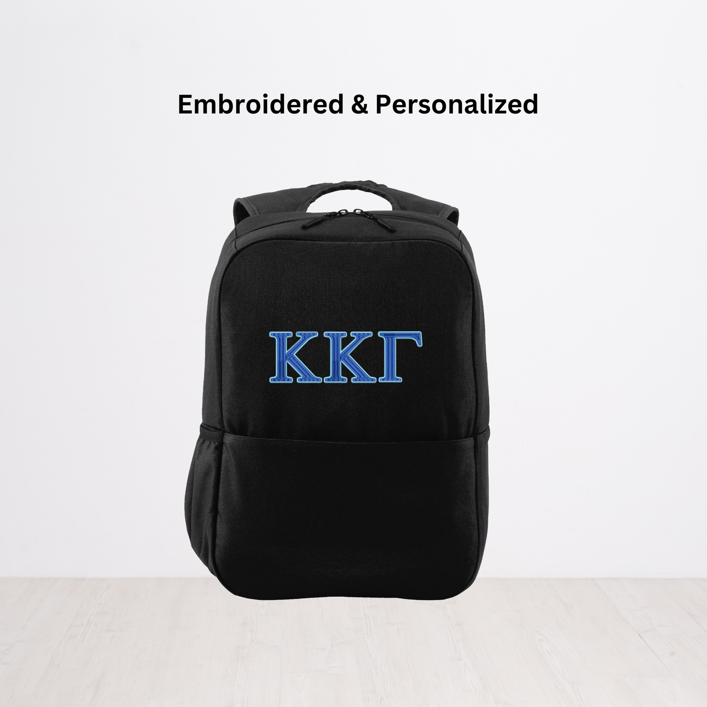 Kappa Kappa Gamma Personalized Embroidered Backpack Bookbag