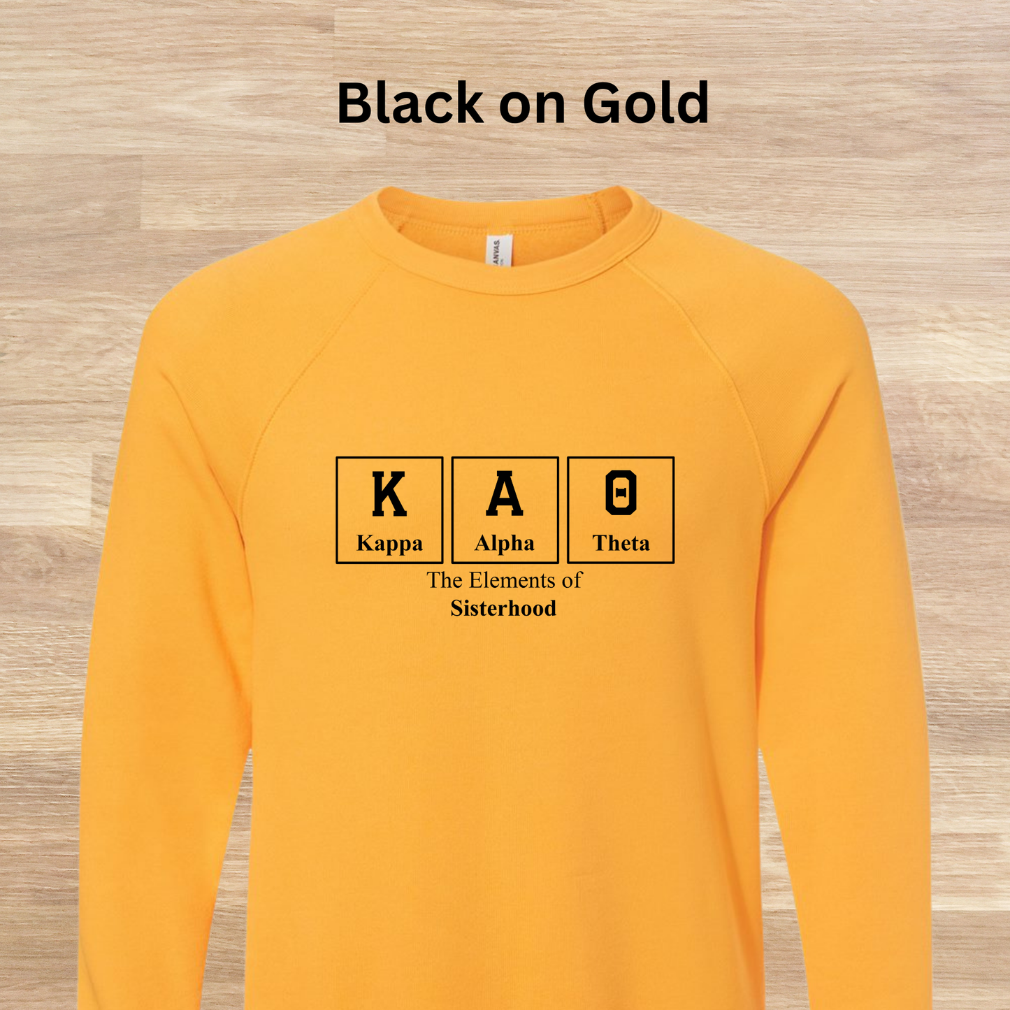 Kappa Alpha Theta Elements Table Sweatshirt