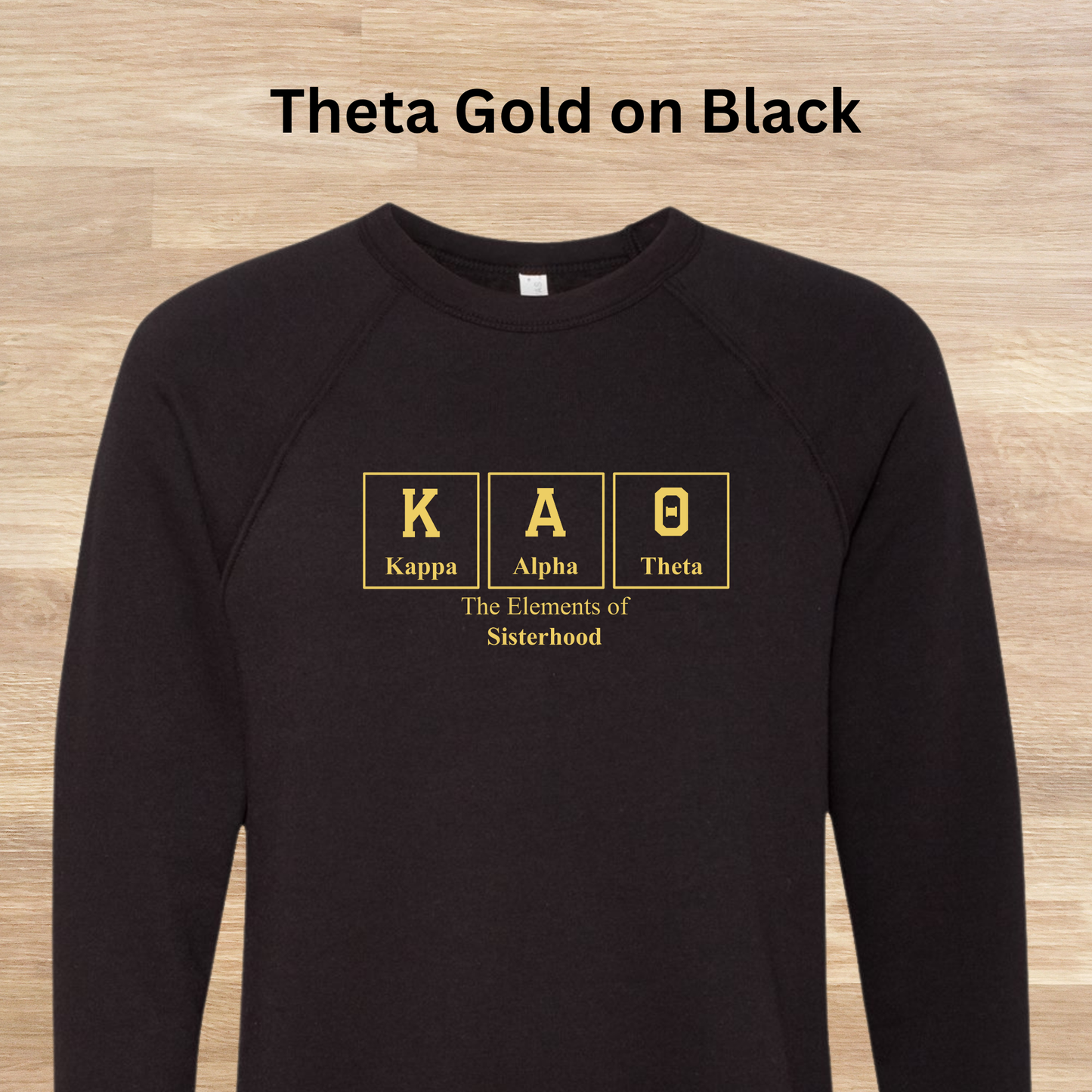 Kappa Alpha Theta Elements Table Sweatshirt