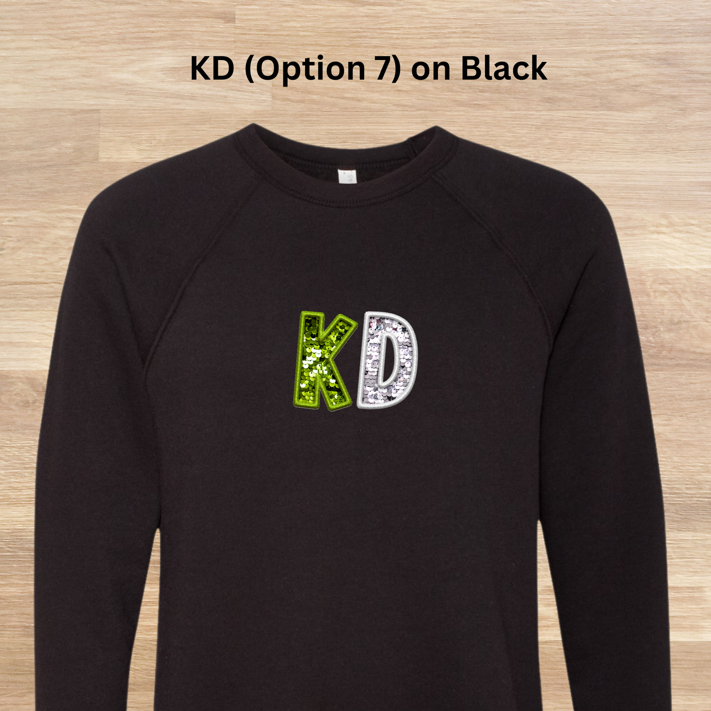 Kappa Delta Faux Embroidered Sequins Sweatshirt