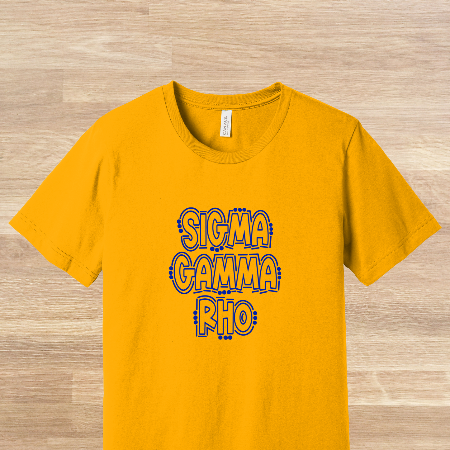 Sigma Gamma Rho Retro Doodle 80s Style T-Shirt