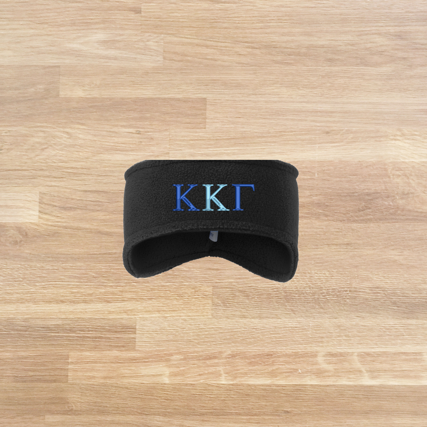 Kappa Kappa Gamma Embroidered Fleece Headband