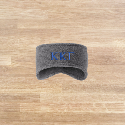 Kappa Kappa Gamma Embroidered Fleece Headband