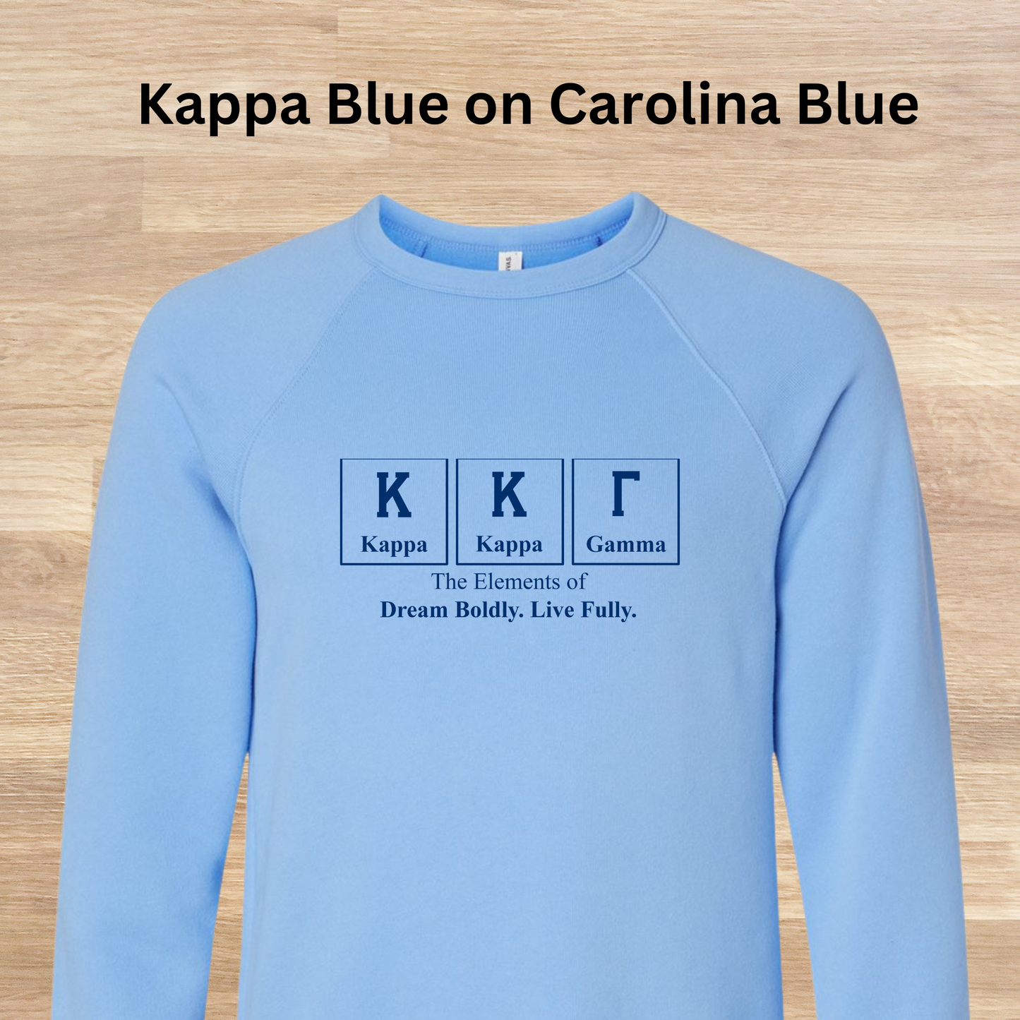 Kappa Kappa Gamma Elements Table Sweatshirt