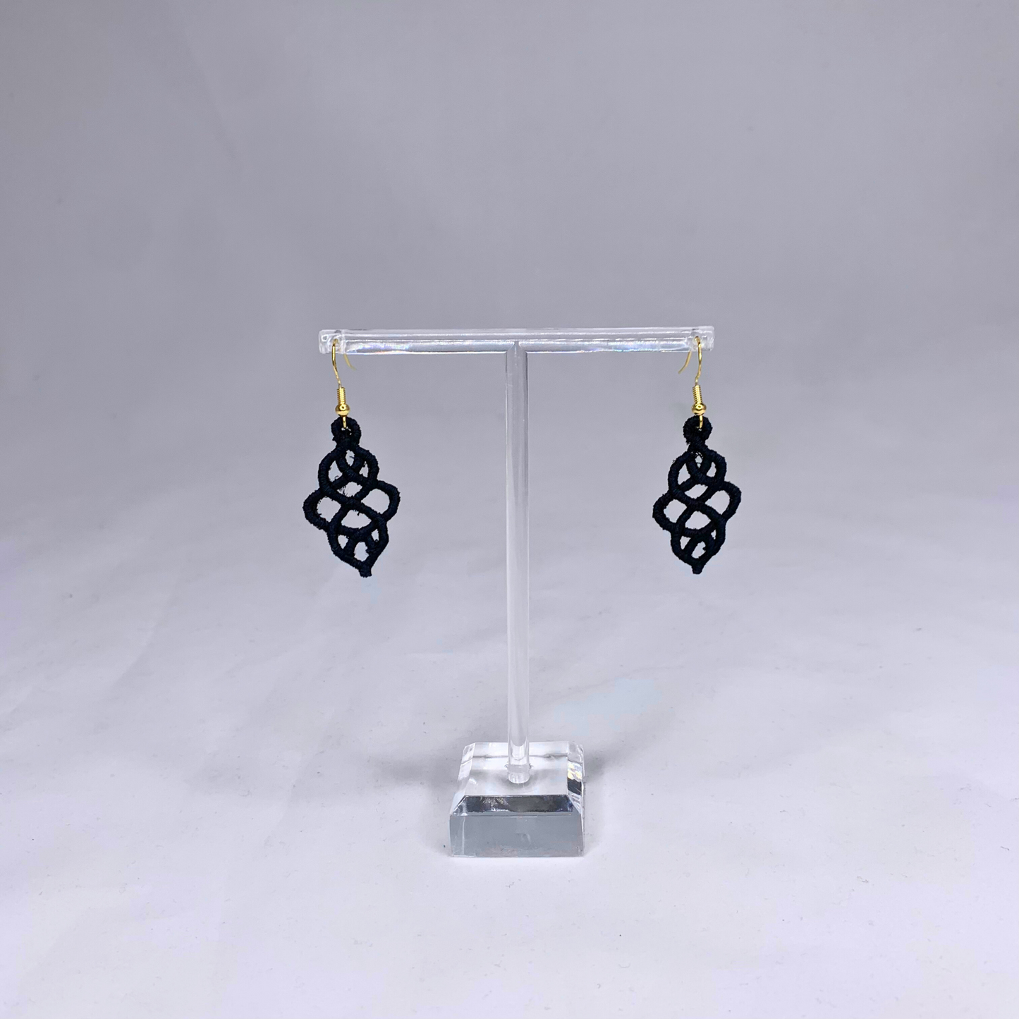 Swirl Embroidered Earrings