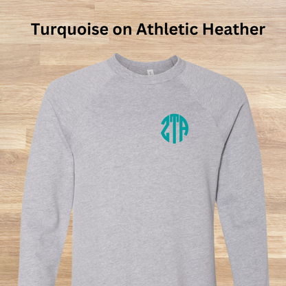 Zeta Tau Alpha Monogram Sweatshirt