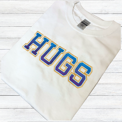 Hugs Embroidered Shirt