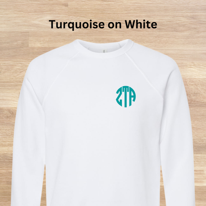 Zeta Tau Alpha Monogram Sweatshirt