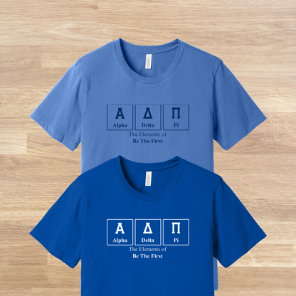 Alpha Delta Pi Elements Table T-Shirt