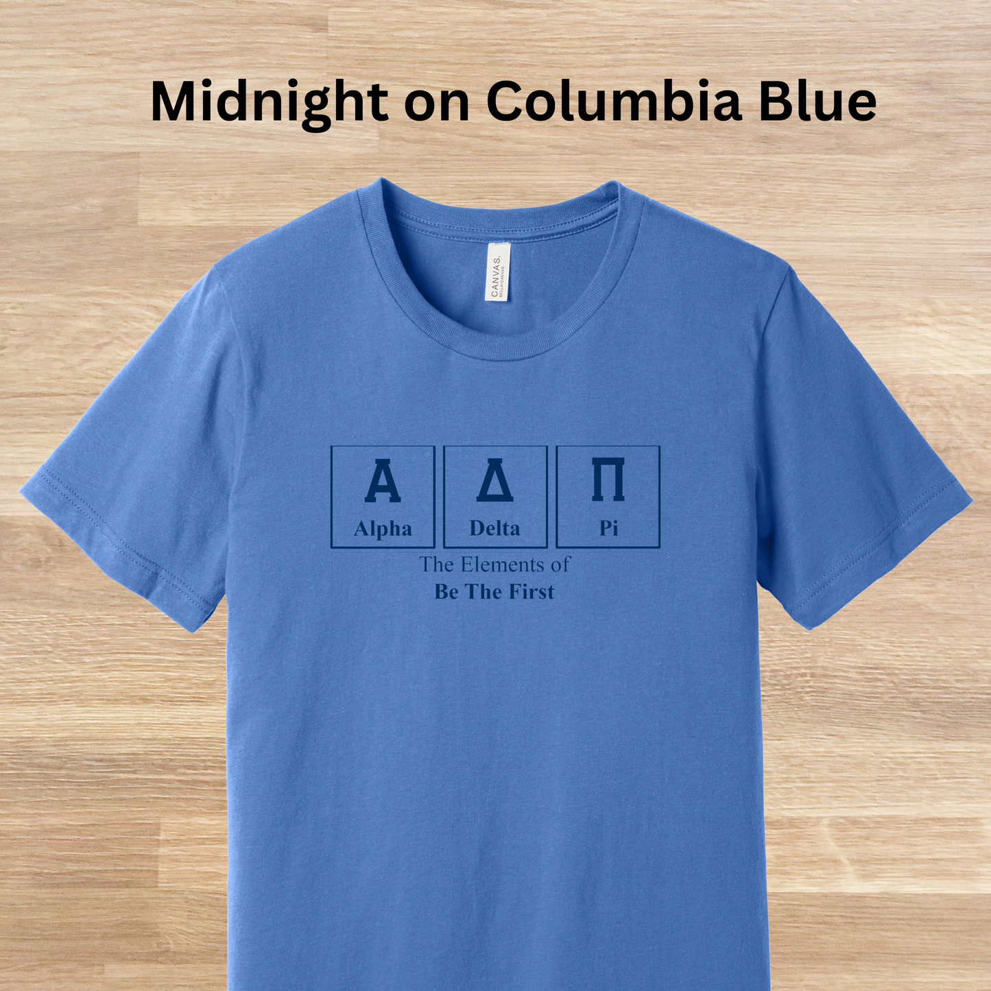 Alpha Delta Pi Elements Table T-Shirt