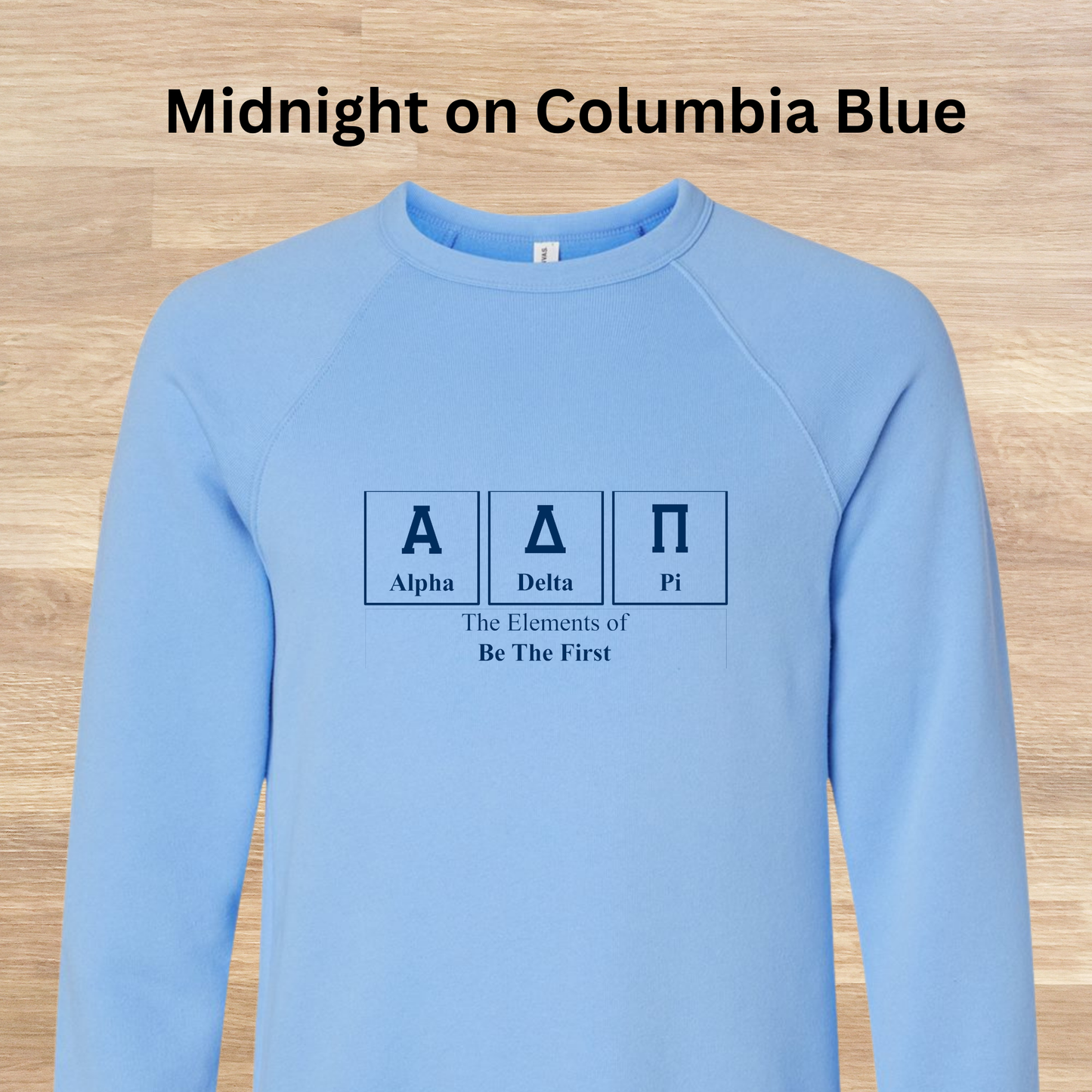 Alpha Delta Pi Elements Table Sweatshirt